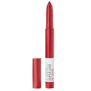 NEW Maybelline Super Stay INK CRAYON LIPSTICK Hustle In Heels Built-in Sharpener